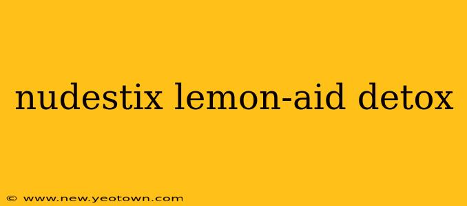 nudestix lemon-aid detox