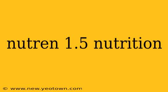 nutren 1.5 nutrition