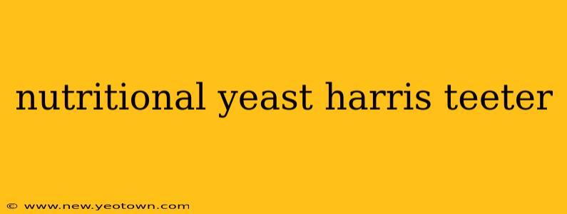 nutritional yeast harris teeter