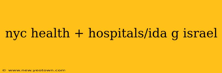 nyc health + hospitals/ida g israel