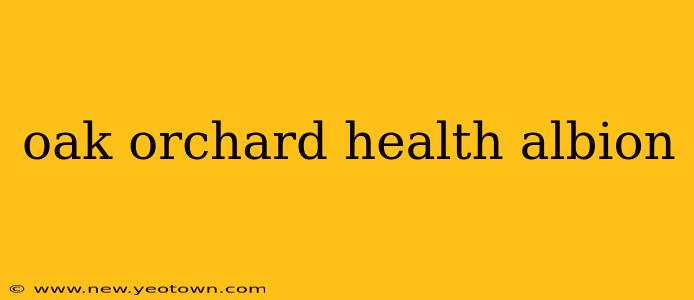 oak orchard health albion