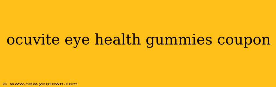 ocuvite eye health gummies coupon