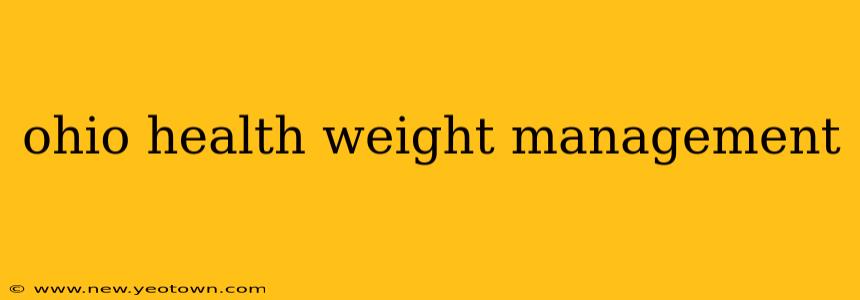 ohio health weight management