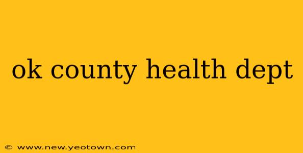 ok county health dept
