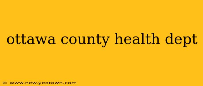 ottawa county health dept