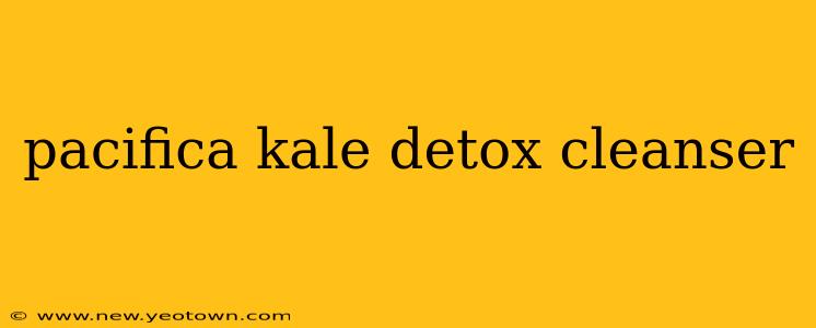 pacifica kale detox cleanser