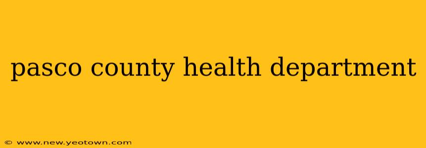 pasco county health department