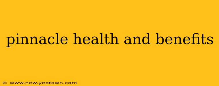 pinnacle health and benefits