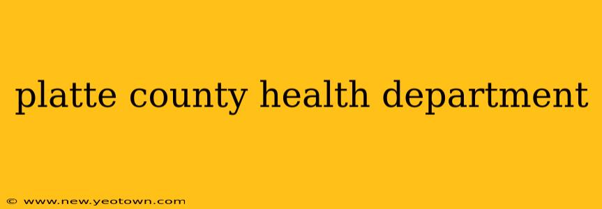 platte county health department