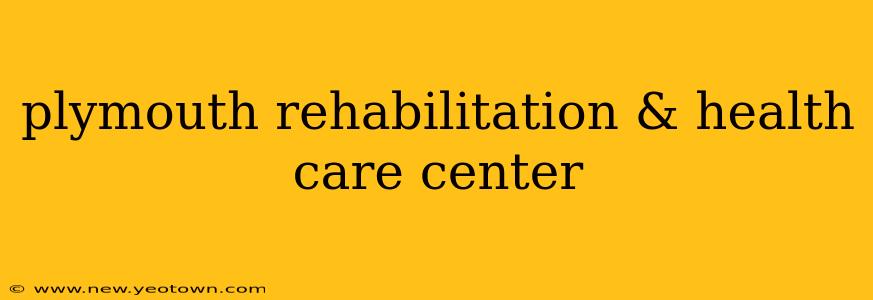 plymouth rehabilitation & health care center