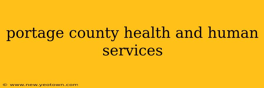 portage county health and human services