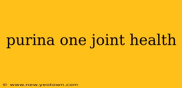 purina one joint health