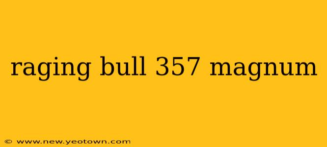 raging bull 357 magnum