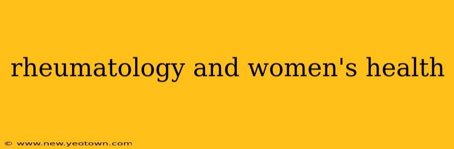 rheumatology and women's health