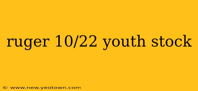 ruger 10/22 youth stock