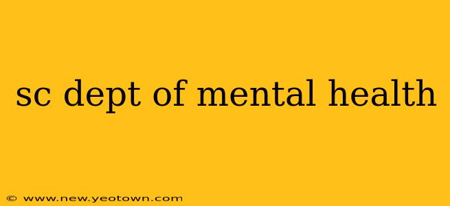 sc dept of mental health