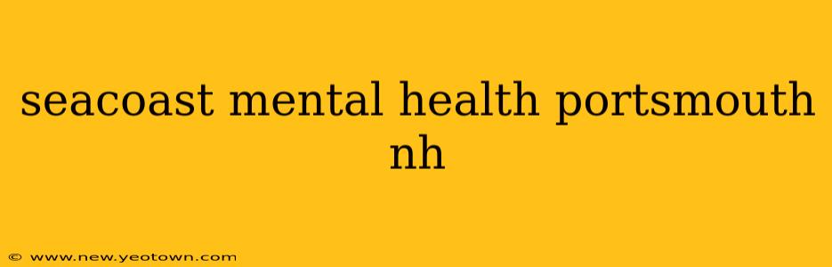 seacoast mental health portsmouth nh