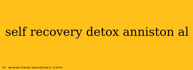 self recovery detox anniston al