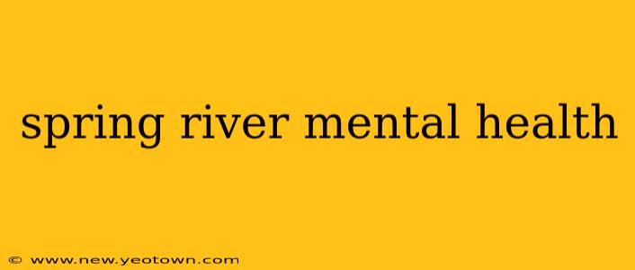 spring river mental health