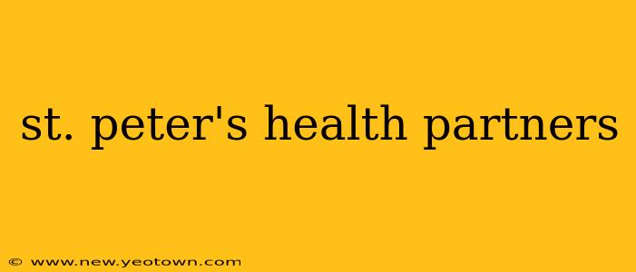 st. peter's health partners