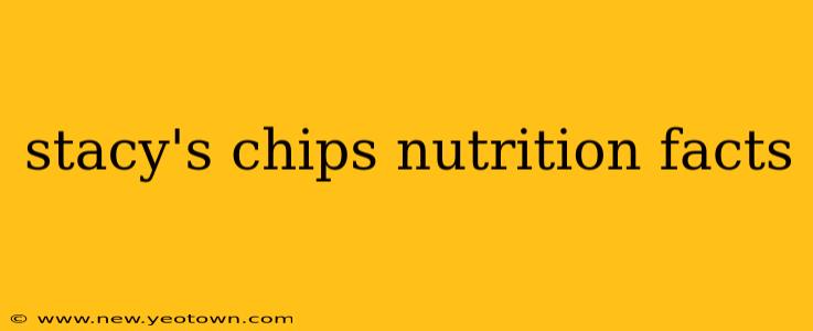 stacy's chips nutrition facts