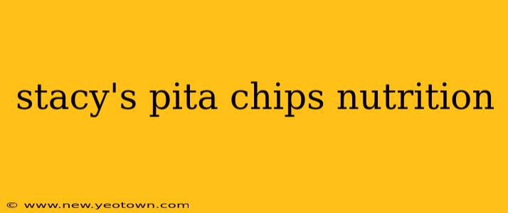 stacy's pita chips nutrition