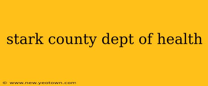 stark county dept of health