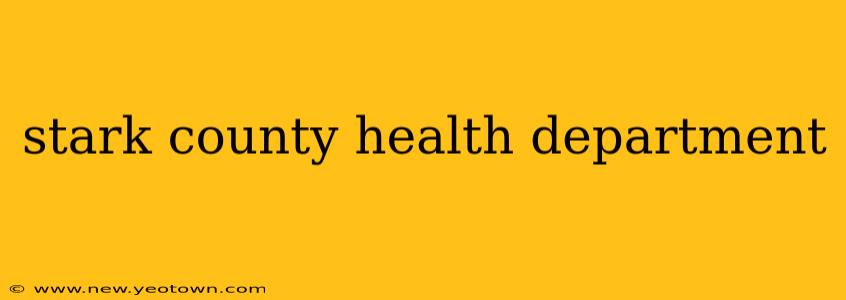 stark county health department