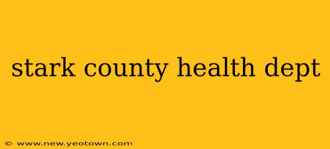 stark county health dept