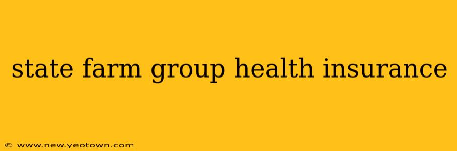 state farm group health insurance