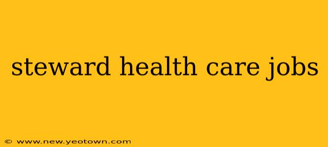 steward health care jobs
