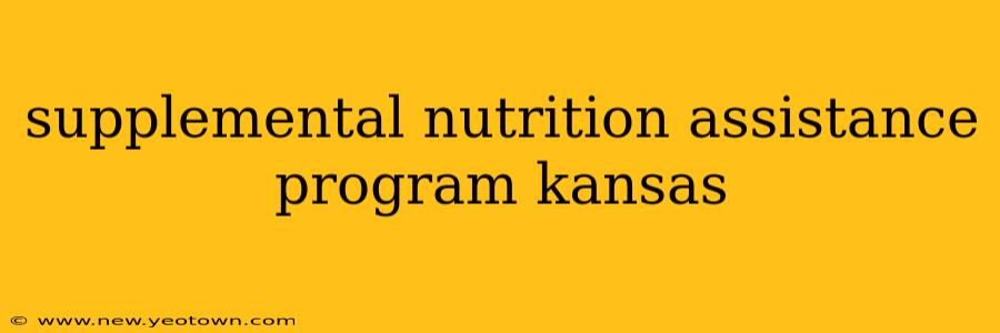 supplemental nutrition assistance program kansas