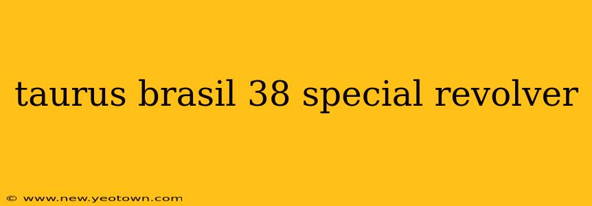 taurus brasil 38 special revolver