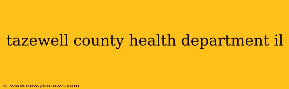 tazewell county health department il