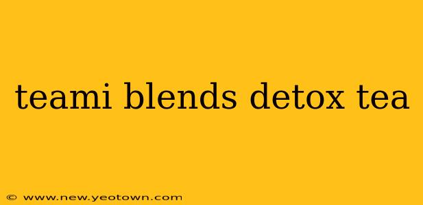 teami blends detox tea