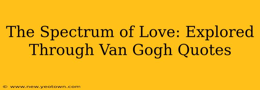 The Spectrum of Love: Explored Through Van Gogh Quotes