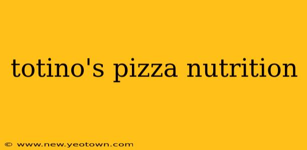 totino's pizza nutrition
