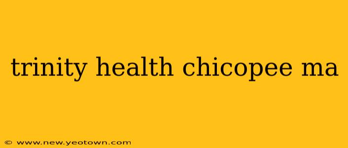 trinity health chicopee ma