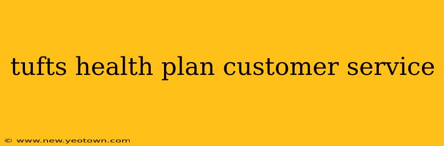 tufts health plan customer service