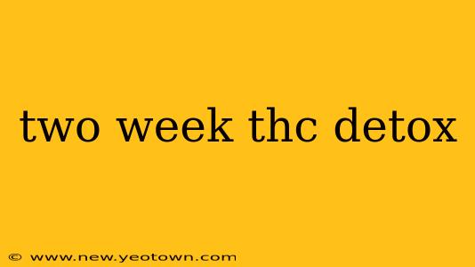 two week thc detox