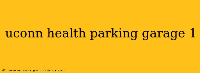 uconn health parking garage 1