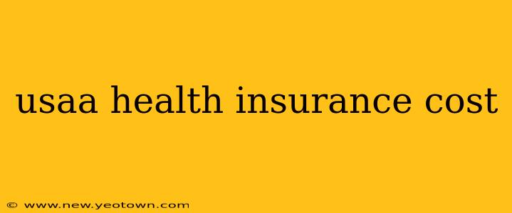 usaa health insurance cost