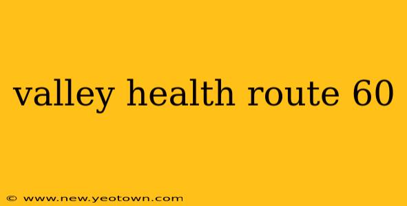 valley health route 60