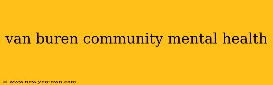 van buren community mental health