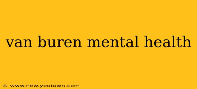 van buren mental health