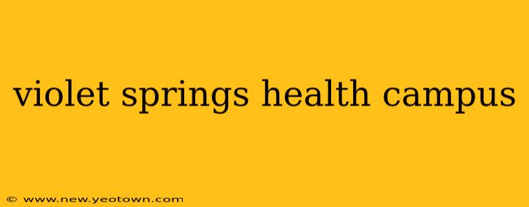 violet springs health campus