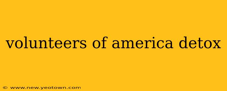 volunteers of america detox