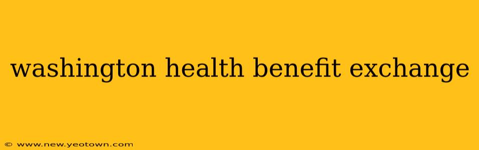 washington health benefit exchange