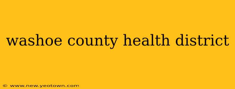 washoe county health district