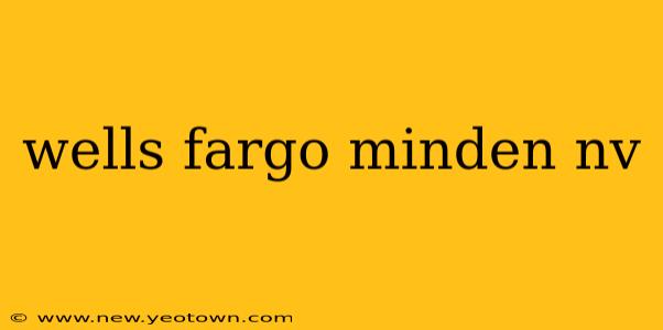 wells fargo minden nv